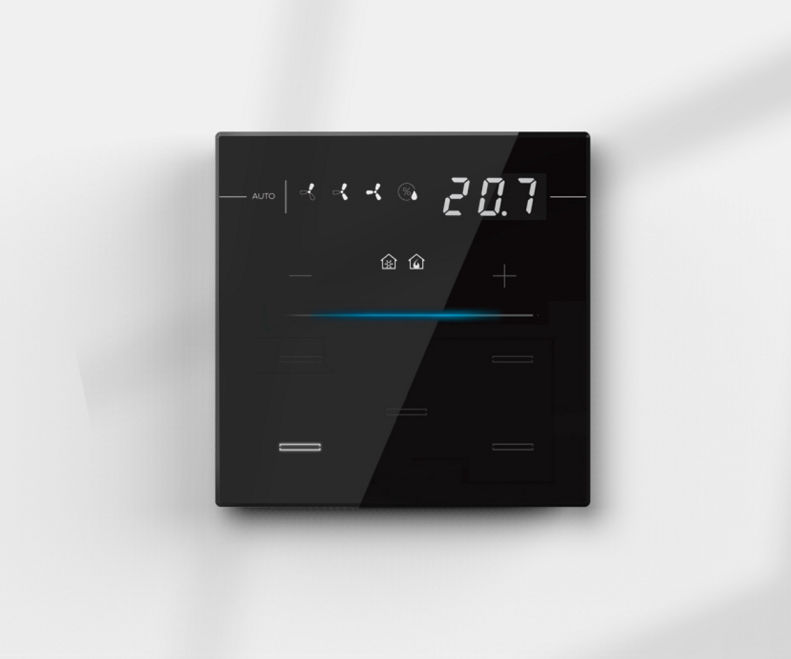 KNX Capacitive Switch with Thermostat Control